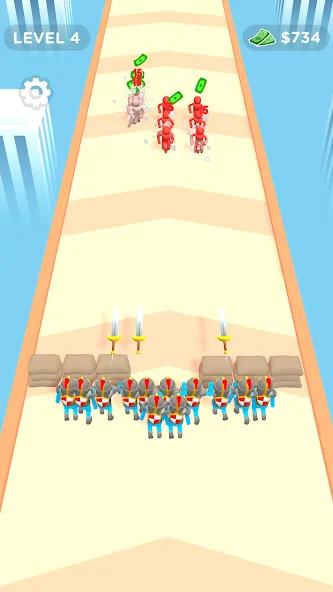 Crowd Evolution! [МОД: Все открыто, Дополнительные деньги и Меню MOD] Screenshot 4