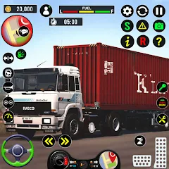 Скачать City Truck Simulator 2023 [МОД: Много монет, Открытые уровни и Мега MOD] | Взлом City Truck Simulator 2023 на Андроид