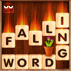 Скачать Falling Word Games - Addictive (Фоллинг Уорд Геймс) [МОД: Меню, Бесконечные монеты и Открытые уровни] | Взлом Falling Word Games - Addictive на Андроид