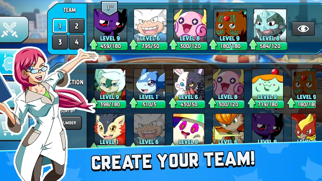 Monster Masters [МОД: Много денег, Монет и Все открыто] Screenshot 3