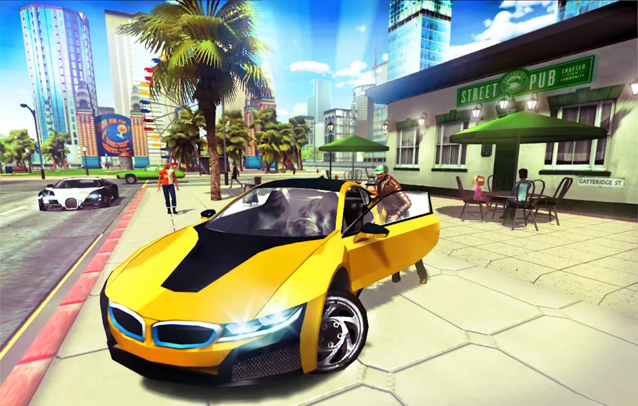 Go To Street [МОД: Меню, Бесконечные монеты и Открытые уровни] Screenshot 1