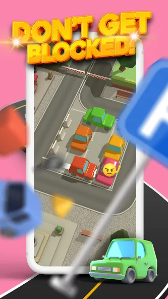 Parking Jam 3D (Парковочный затор 3D) [МОД: Много денег, Монет и Все открыто] Screenshot 2