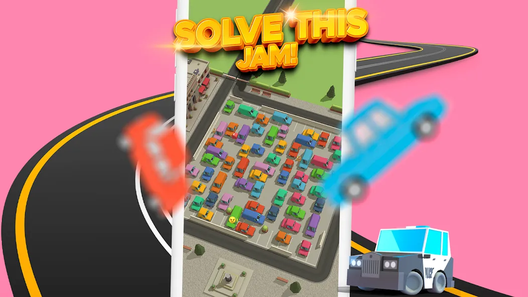 Parking Jam 3D (Парковочный затор 3D) [МОД: Много денег, Монет и Все открыто] Screenshot 5