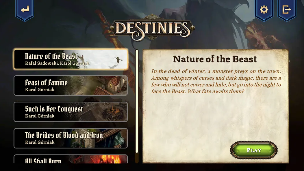 Destinies (Дестинис) [МОД: Все открыто, Дополнительные деньги и Меню MOD] Screenshot 2