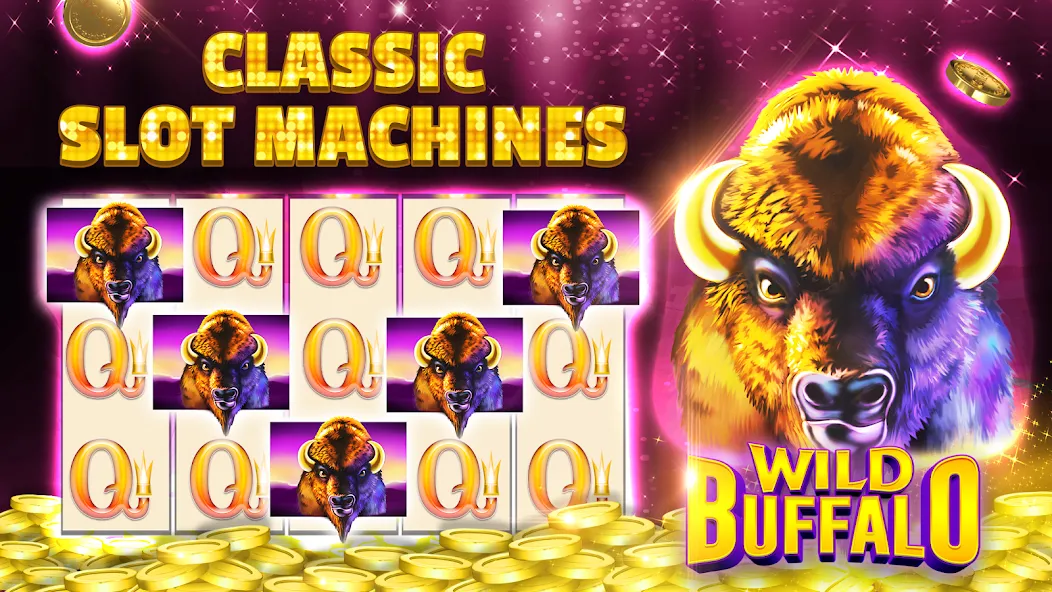 OMG! Fortune Casino Slot Games [МОД: Много денег, Монет и Все открыто] Screenshot 1