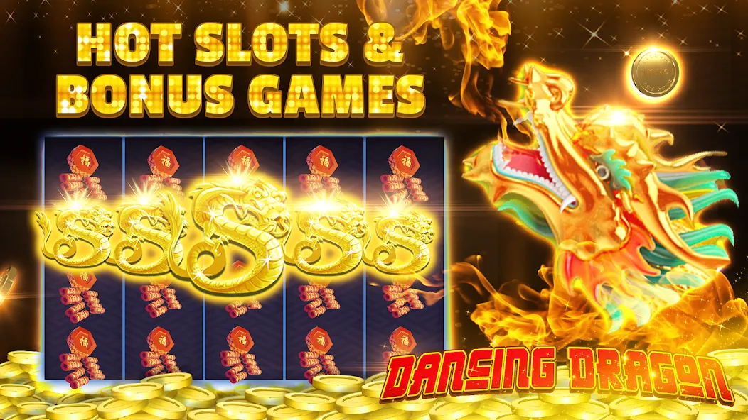 OMG! Fortune Casino Slot Games [МОД: Много денег, Монет и Все открыто] Screenshot 2