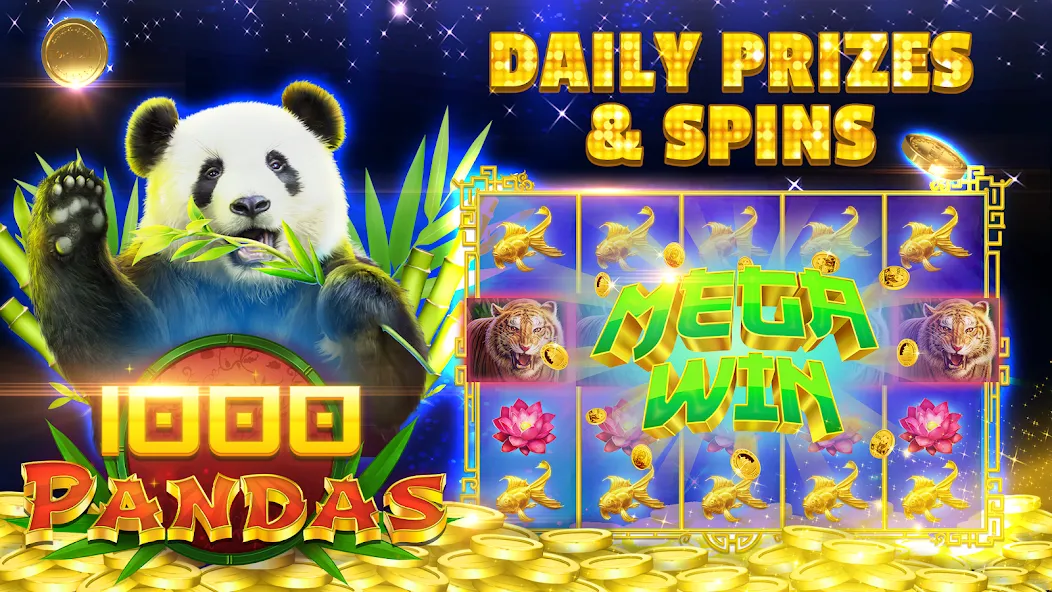 OMG! Fortune Casino Slot Games [МОД: Много денег, Монет и Все открыто] Screenshot 3