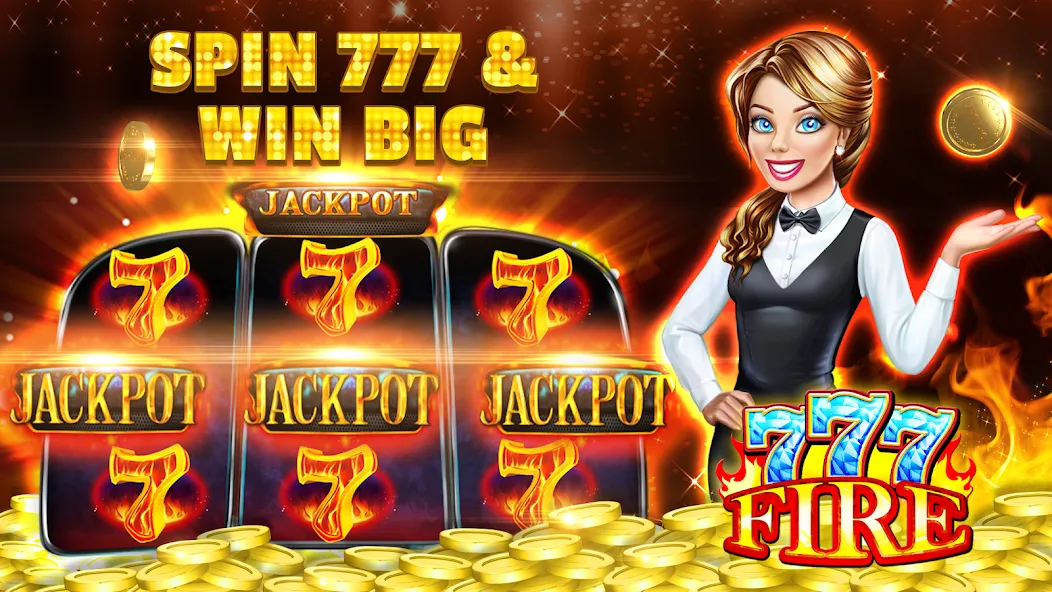 OMG! Fortune Casino Slot Games [МОД: Много денег, Монет и Все открыто] Screenshot 4