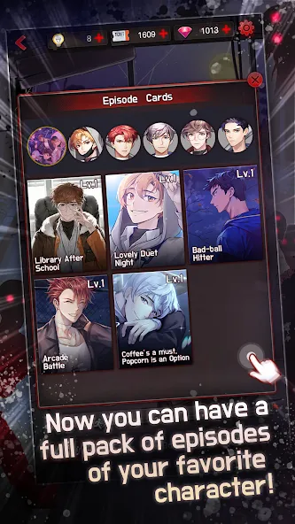 Dangerous Fellows:Otome Dating [МОД: Много денег, Монет и Все открыто] Screenshot 2