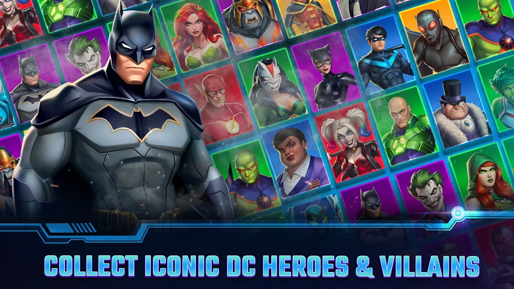 DC Heroes & Villains: Match 3 [МОД: Бесконечные деньги, Монеты и Мега MOD] Screenshot 1