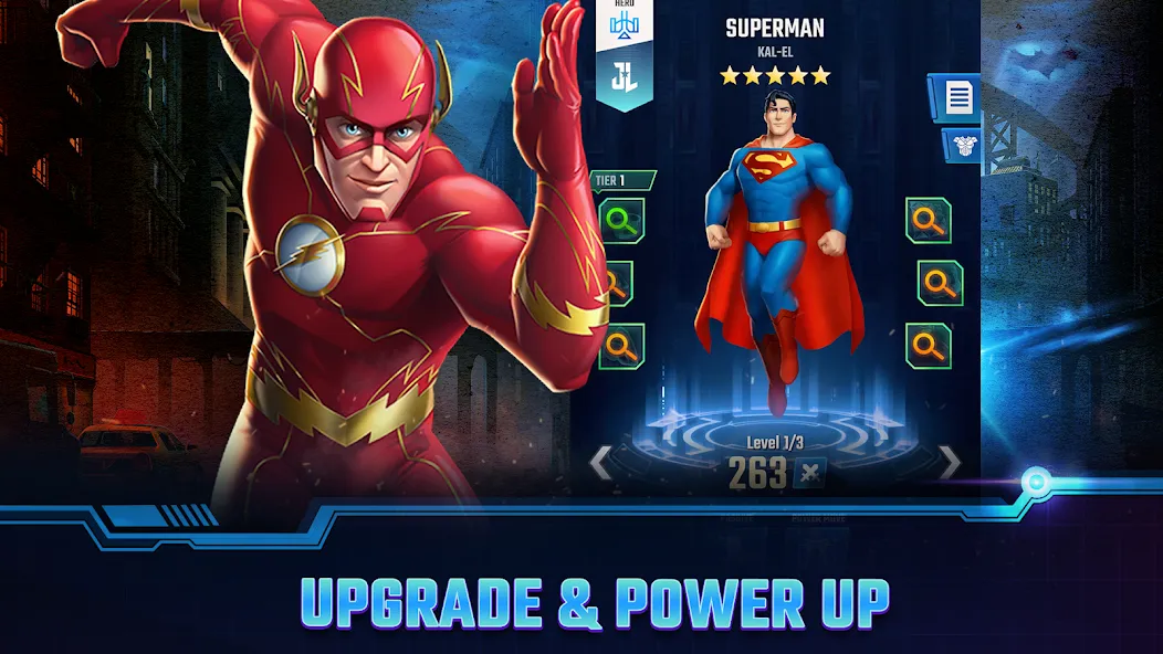 DC Heroes & Villains: Match 3 [МОД: Бесконечные деньги, Монеты и Мега MOD] Screenshot 5