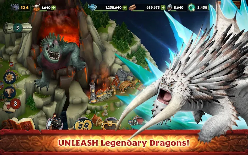 Dragons: Rise of Berk (Драгонс) [МОД: Все открыто, Дополнительные деньги и Меню MOD] Screenshot 5