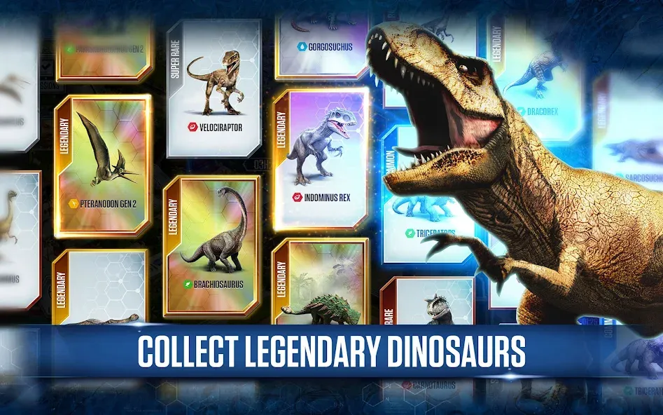 Jurassic World™: The Game (Джурассик Ворлд) [МОД: Деньги, Монеты и Меню MOD] Screenshot 4