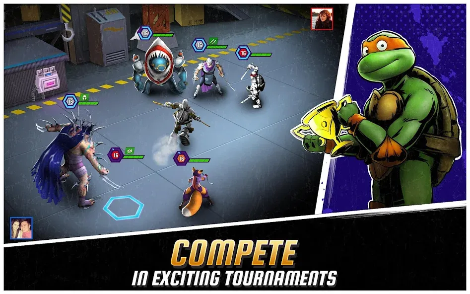 Ninja Turtles: Legends [МОД: Все открыто, Дополнительные деньги и Меню MOD] Screenshot 3