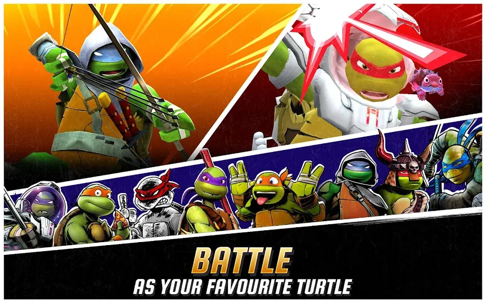 Ninja Turtles: Legends [МОД: Все открыто, Дополнительные деньги и Меню MOD] Screenshot 5