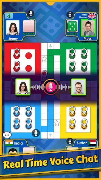 Ludo King™ (Лудо Кинг) [МОД: Много денег, Монет и Все открыто] Screenshot 1
