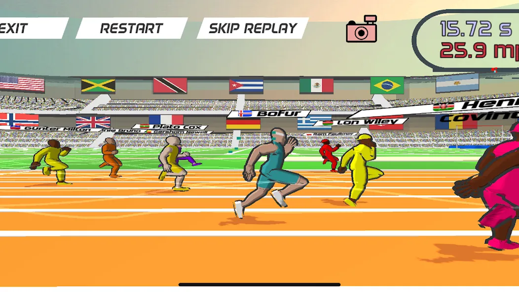 Speed Stars: Running Game (Спид Старс) [МОД: Все открыто, Дополнительные деньги и Меню MOD] Screenshot 1