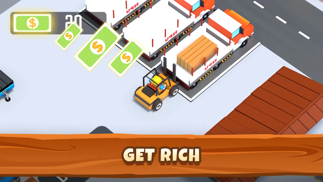 Idle Lumber - Bedrijfs Magnate (Айдл Ламбер) [МОД: Деньги, Монеты и Меню MOD] Screenshot 4