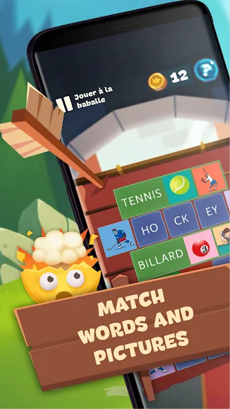 Word Logic - Brain Game Puzzle [МОД: Меню, Бесконечные монеты и Открытые уровни] Screenshot 2