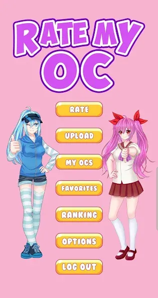 Rate My OC (Рейт Май ОК) [МОД: Деньги, Монеты и Меню MOD] Screenshot 1