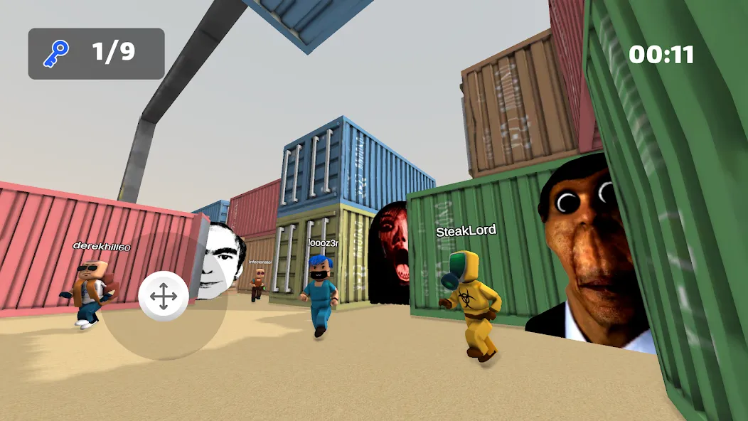 Nextbots: Obunga Chase Rooms (Некстботс) [МОД: Все открыто, Дополнительные деньги и Меню MOD] Screenshot 5