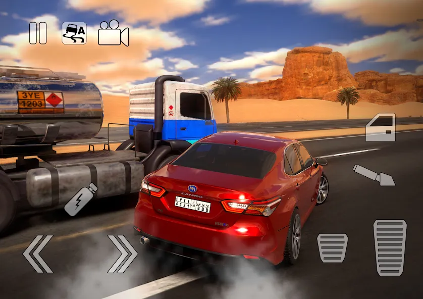 Highway Drifter (Хайвей Дрифтер) [МОД: Меню, Бесконечные монеты и Открытые уровни] Screenshot 1