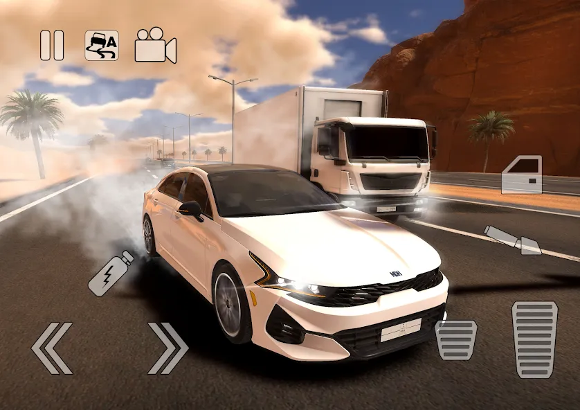 Highway Drifter (Хайвей Дрифтер) [МОД: Меню, Бесконечные монеты и Открытые уровни] Screenshot 3