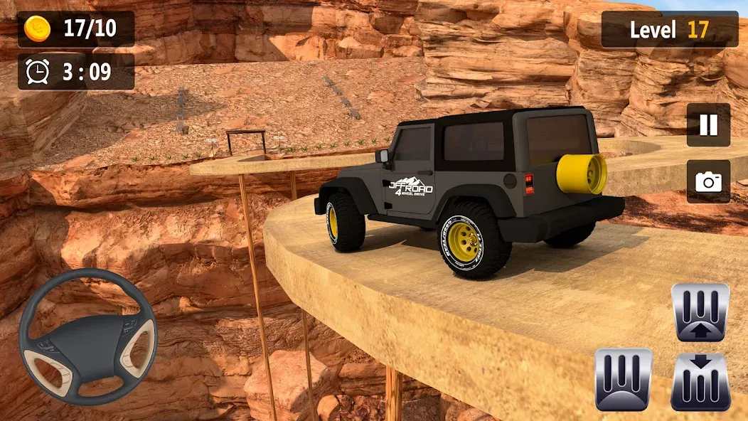 Mountain Driving: 4x4 Climb [МОД: Много денег, Монет и Все открыто] Screenshot 4