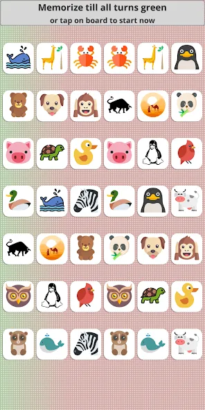Picture Matching Memory Game (Пикча Матчинг Мемори Гейм) [МОД: Меню, Бесконечные монеты и Открытые уровни] Screenshot 3