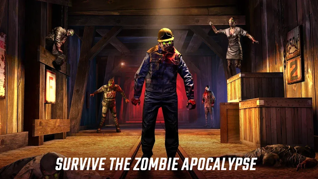 Dead Trigger 2 FPS Zombie Game (ДЕАД ТРИГГЕР 2) [МОД: Много денег, Монет и Все открыто] Screenshot 1