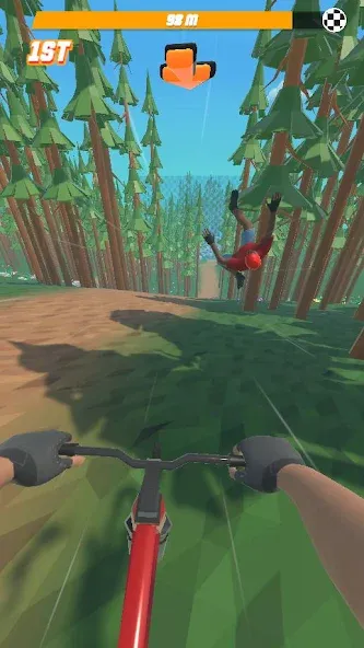Bike Hill 3D (Байк Хилл 3Д) [МОД: Деньги, Монеты и Меню MOD] Screenshot 2