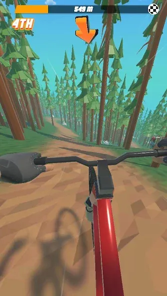 Bike Hill 3D (Байк Хилл 3Д) [МОД: Деньги, Монеты и Меню MOD] Screenshot 4
