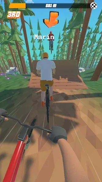 Bike Hill 3D (Байк Хилл 3Д) [МОД: Деньги, Монеты и Меню MOD] Screenshot 5