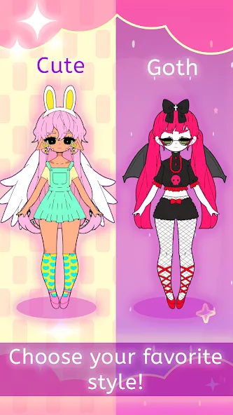 Moon's Closet dress up game [МОД: Бесконечные деньги, Монеты и Мега MOD] Screenshot 3