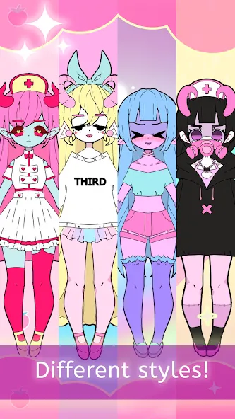 Moon's Closet dress up game [МОД: Бесконечные деньги, Монеты и Мега MOD] Screenshot 4