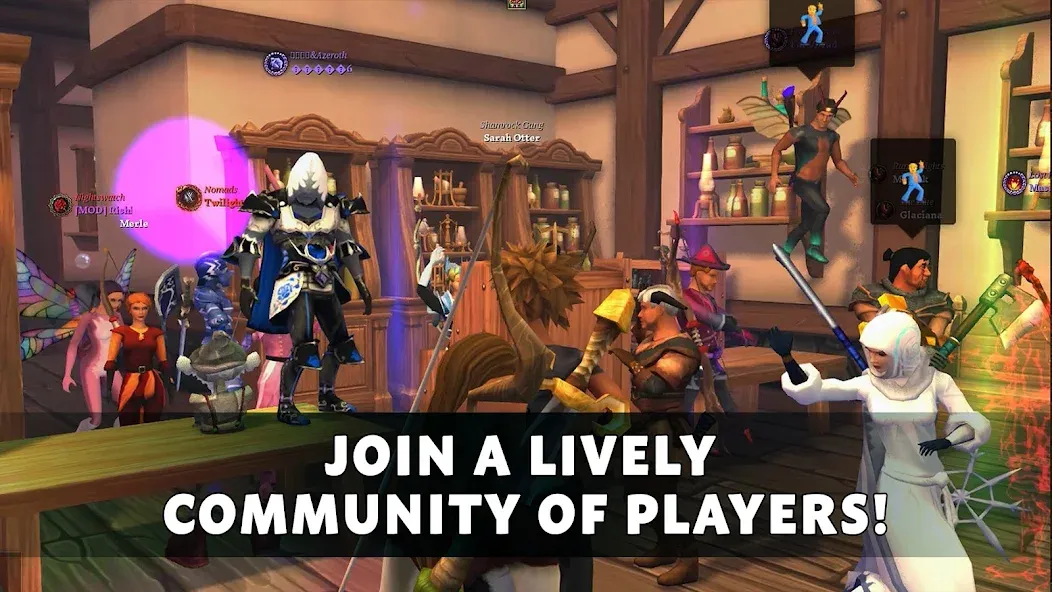 Villagers & Heroes - MMO RPG [МОД: Бесконечные деньги, Монеты и Мега MOD] Screenshot 2