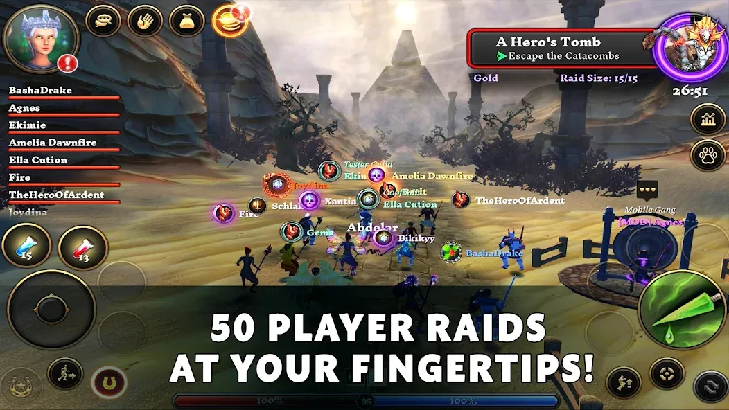 Villagers & Heroes - MMO RPG [МОД: Бесконечные деньги, Монеты и Мега MOD] Screenshot 3