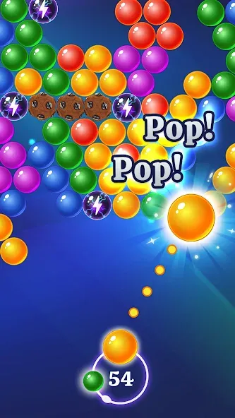 Bubble Shooter Games [МОД: Все открыто, Дополнительные деньги и Меню MOD] Screenshot 4