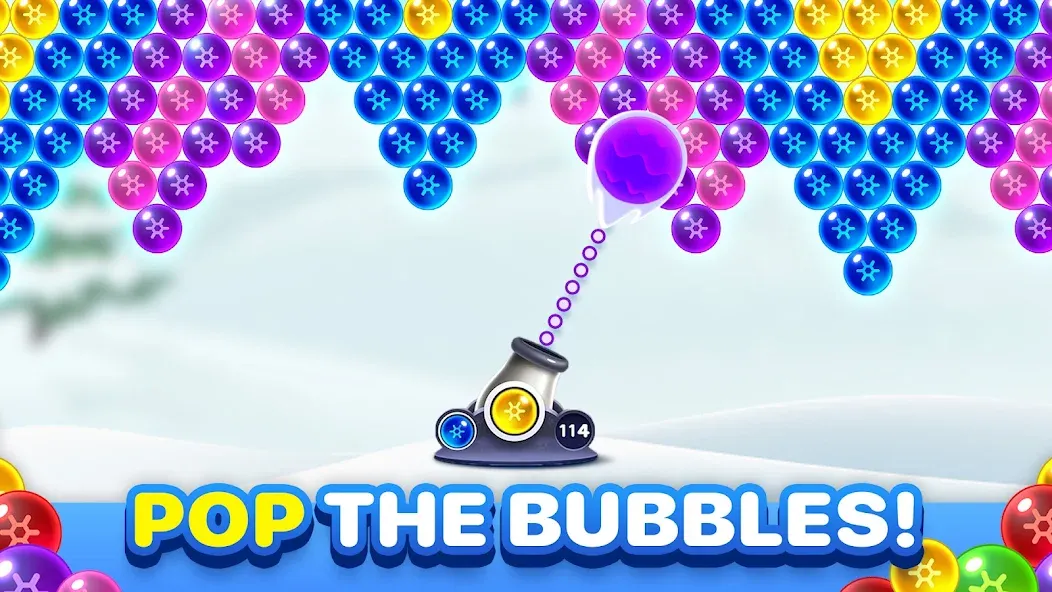 Bubble Pop Games: Shooter Cash [МОД: Меню, Бесконечные монеты и Открытые уровни] Screenshot 1