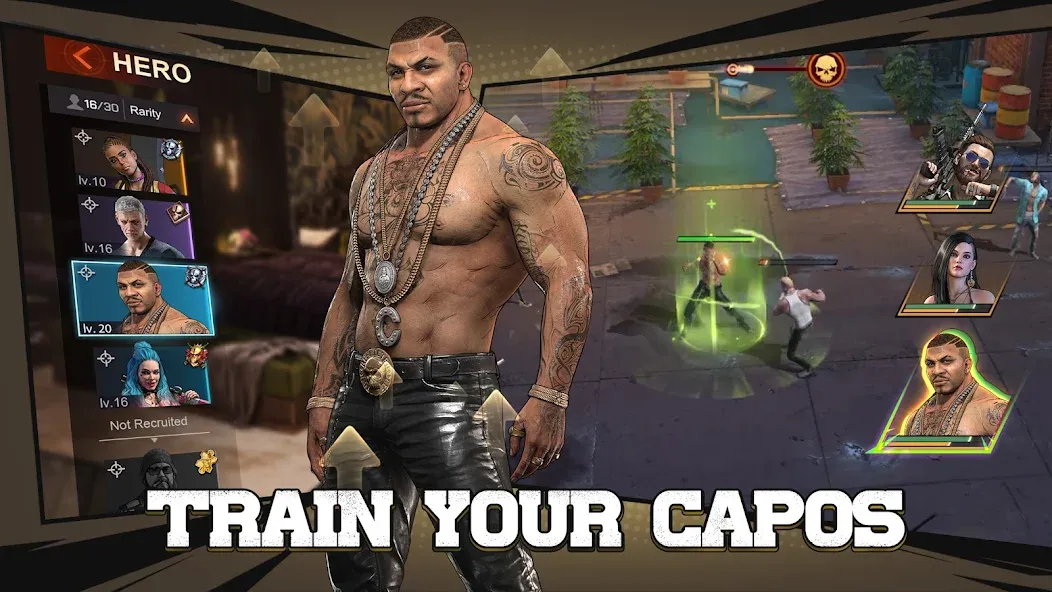 Mafia King (Мафиозный Король) [МОД: Бесконечные деньги, Монеты и Мега MOD] Screenshot 4