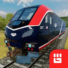 Скачать Train Simulator PRO USA (Трейн Симулятор ПРО США) [МОД: Много денег, Монет и Все открыто] | Взлом Train Simulator PRO USA на Андроид