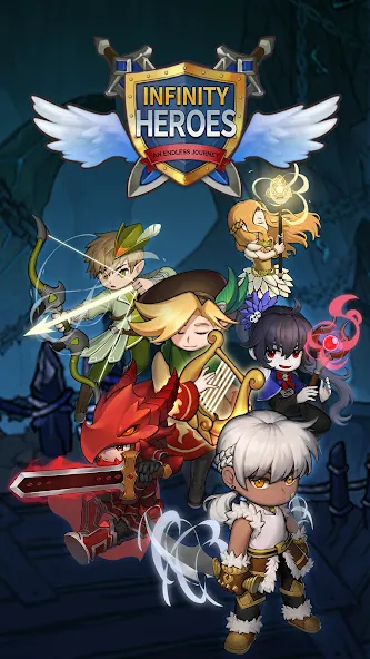 Infinity Heroes : Idle RPG (Инфинити Герои) [МОД: Бесконечные деньги, Монеты и Мега MOD] Screenshot 1