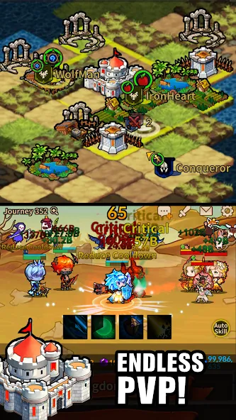 Infinity Heroes : Idle RPG (Инфинити Герои) [МОД: Бесконечные деньги, Монеты и Мега MOD] Screenshot 4