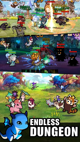 Infinity Heroes : Idle RPG (Инфинити Герои) [МОД: Бесконечные деньги, Монеты и Мега MOD] Screenshot 5