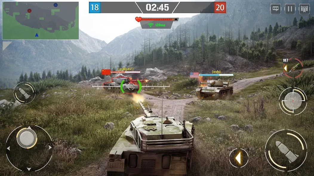 Furious Tank: War of Worlds (Фьюриус Танк) [МОД: Много денег, Монет и Все открыто] Screenshot 4