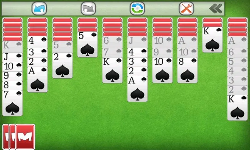 Spider Solitaire [МОД: Много денег, Монет и Все открыто] Screenshot 3