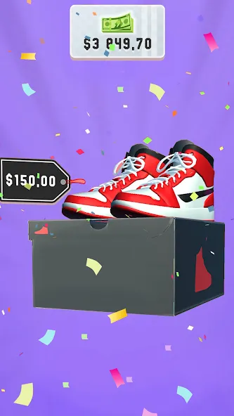 Sneaker Art! - Coloring Games [МОД: Много монет, Открытые уровни и Мега MOD] Screenshot 5