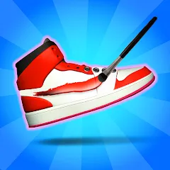 Скачать Sneaker Art! - Coloring Games [МОД: Много монет, Открытые уровни и Мега MOD] | Взлом Sneaker Art! - Coloring Games на Андроид