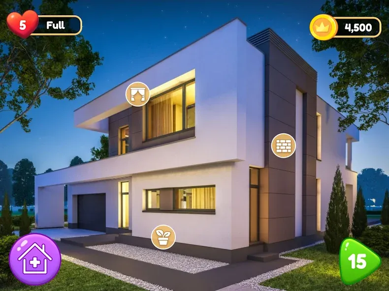 Home Renovation Games 2023 (Хоум Реновейшн Геймс 2023) [МОД: Меню, Бесконечные монеты и Открытые уровни] Screenshot 4