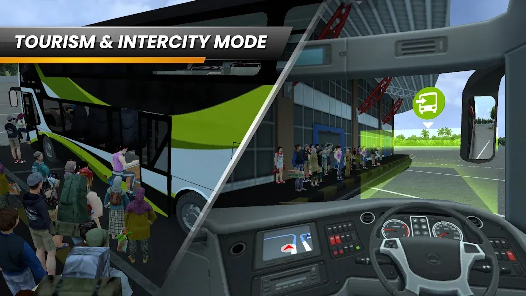 Bus Simulator Indonesia (Бус Симулятор Индонезия) [МОД: Много монет, Открытые уровни и Мега MOD] Screenshot 4